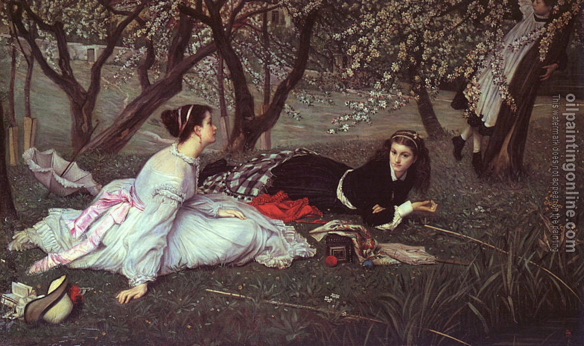 Tissot, James - Le Printemps,Spring